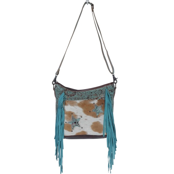 Myra Bag Bags Myra Luminous Turquoise Concealed Carry Hairon